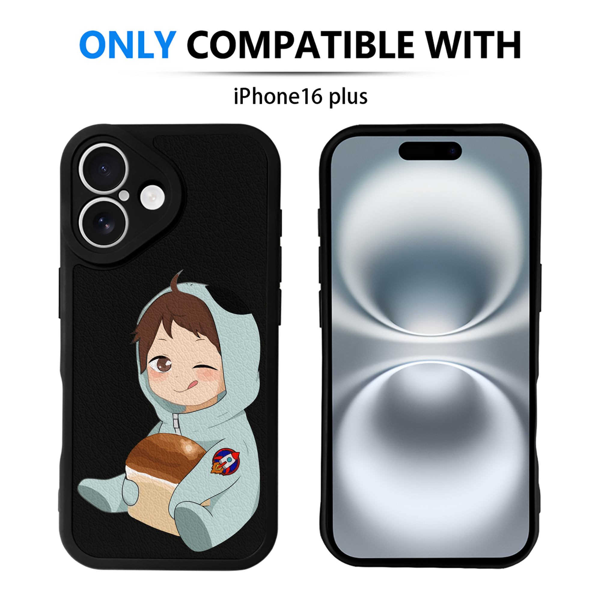 （画像用） ハイキュー!! Haikyu!! 【iPhone 16シリーズ対応】シリコンスマホケース（レザー調） 材質：シリコン